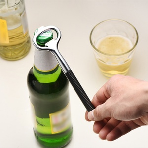 Ouvre-bouteille multifonctionnel de style européen pour bière et vin, tire-bouchon en acier inoxydable pour bar et cuisine - Product Image 1