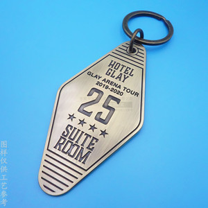 Diamond Shaped Metal Keychain Zinc Alloy <b>Custom</b> Logo <b>Key</b> <b>Ring</b> Pendant Gift - Product Image 4
