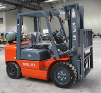 Prix d'usine 5000 Lb Chariots élévateurs à gaz Wheelloader Propane Essence Lpg Chariot élévateur