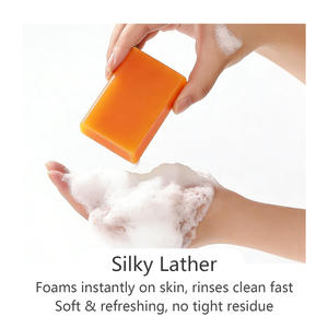 Savon éclaircissant personnalisé à l'acide kojique pour estomper les taches <span class=keywords><strong>solaires</strong></span> ; Savon blanchissant à la niacinamide pour éliminer la pigmentation - Product Image 6