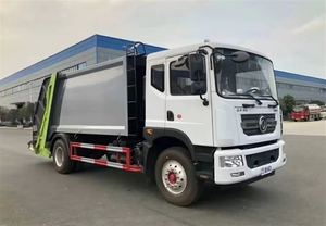 Camion Compattatore per Rifiuti Usato Dongfeng 4X2 12CBM Direttamente dalla Fabbrica |   Smaltimento Professionale dei Rifiuti Urbani - Product Image 3