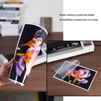 Machine à plastifier à froid et à chaud A3/A4 pour le plastage de photos de bureau, modèle C320