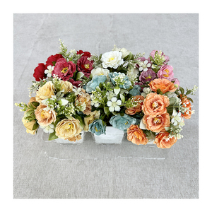 <span class=keywords><strong>Rhododendron</strong></span> LBP-11บอนไซจิ๋วพืชประดิษฐ์น่ารักพร้อมกระถางบอนไซขนาดเล็กวางพืชสีเขียวตกแต่งโต๊ะ - Product Image 5
