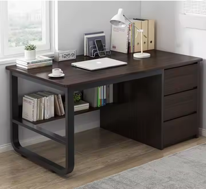 Juego de escritorio y silla de madera maciza de estilo moderno para el hogar, la Oficina o el dormitorio de los estudiantes para el área de escritura en las villas, el tamaño de la silla, el tamaño de la esquina - Product Image 6