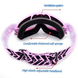 Nouvelles lunettes de ski et de motocross pour enfants, design moderne, coupe-vent, réglables, avec couleur personnalisée - Product Image 3