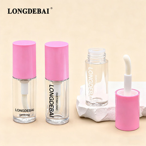 Tubos Vacíos Personalizables para Brillo Labial, Transparentes, Rosados, Circulares, de 3ml, 5ml, 6ml y 10ml, con Caja y Logotipo - Product Image 2