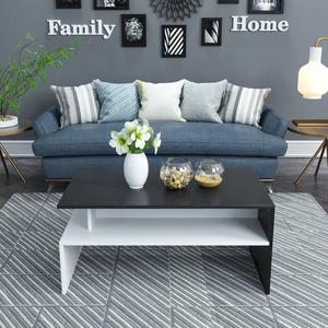 Coffee Table <strong>Side</strong> Table Living Room Home Furniture 2 Shelves Modern Storage Display <strong>Unit</strong> - Product Image 3