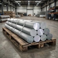 Barra Redonda de Aluminio 6061 T6, Varilla Sólida Estirada en Frío, Barra de Aluminio de Precisión para Mecanizado y Automoción