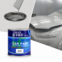 Peinture de base automobile KN ER 1K, gris, pour réparation de carrosserie, revêtement de finition automobile, résine alkyde, Guangdong, pour peinture au pistolet