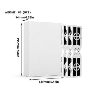 Désodorisant pour réfrigérateur Bi Chun A008, filtre à charbon actif en forme solide, absorption des odeurs pour la purification de l'air du réfrigérateur - Product Image 2