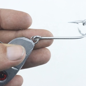 Ensemble <span class=keywords><strong>de</strong></span> pêche à la traîne pour poissons, hameçon rigide Surecatch 85g/130g, protège-jaw, appât, quille, pour la pêche au silure et au brochet en eau douce - Product Image 4