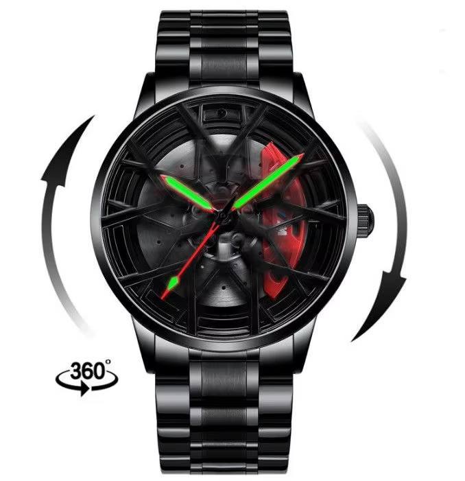 Red Steel Strap  Rotat