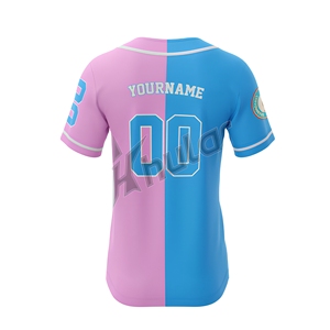 Unisex Customizable Breathable Sublimated Baseball Jersey Sports Wear Plus Size Options Customizable Design Softball Uniforms - Product Image 2