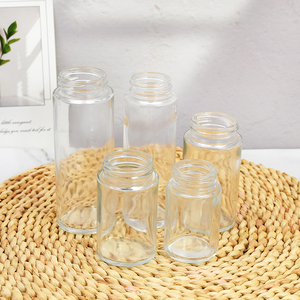 Groothandel Hoge Kwaliteit 5-pack 10-pack meerdere glazen potten met kindveilige dop - Product Image 5