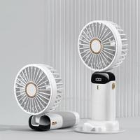 Ventilateurs portatifs électriques puissants à piles, technologie rechargeable par USB, design pliable pour les voyages, le bureau et la voiture