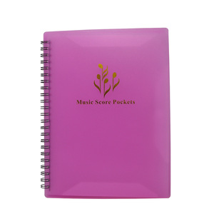 Classeur pour feuilles de musique Classeur pour feuilles de musique Dossier créatif pour changement de spectre Format lettre A4 Dossier pour feuilles de musique double face - Product Image 3