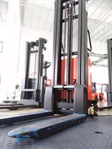 1ton, 1.5 ton, empilhador semi-elétrico de 2 toneladas, altura de elevação 1.6m ~ 3.5m, palete semi-elétrico - Product Image 4