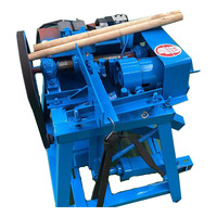 Machine automatique de fabrication de baguettes rondes en bois Machine à fileter le bois Machines à baguettes de balai Ligne de production