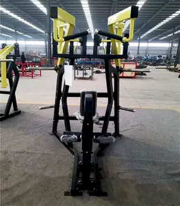Ticari spor gücü plaka yüklü spor salonu spor eğitimi iso-yanal oturmalı makine iso-yanal yüksek sıra makinesi