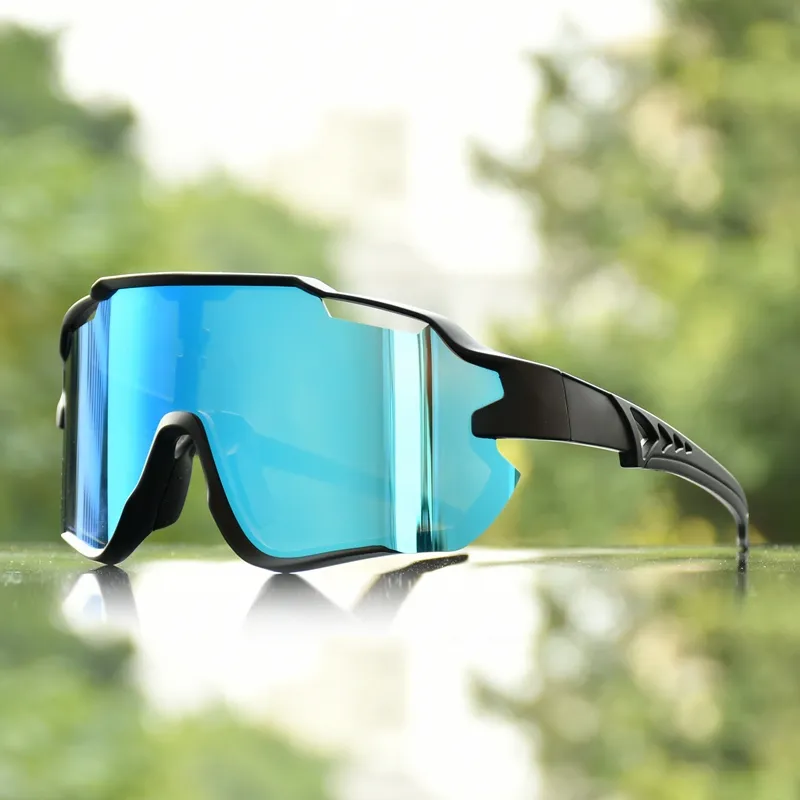 Free Sample photochromic women sunglasses and sports eyewear men mtb goggles polarized TR90 cycling bike glasses 3 lens