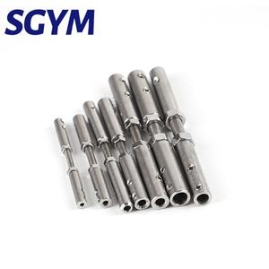 Drahtseil Kreuz clip 2/3/4/5/6/8/10mm Gewinde bolzen Spannung Hands ch raube Klemme Ende Anschluss klemme mit Sechs kant Maden schraube Schrauben - Product Image 4