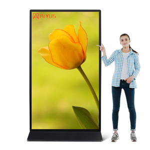 จอโฆษณาป้ายดิจิตอลเต็มจอ4K 55 65 75 85นิ้วสำหรับศูนย์จัดส่ง - Product Image 1