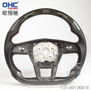 <span class=keywords><strong>Volant</strong></span> LED RPM compatible avec Audi S7 A6 <span class=keywords><strong>RS6</strong></span> C8 A7 RS7 2020 <span class=keywords><strong>2021</strong></span> 2022, véritable fibre de carbone, <span class=keywords><strong>volant</strong></span> Ohc Motors - Product Image 3