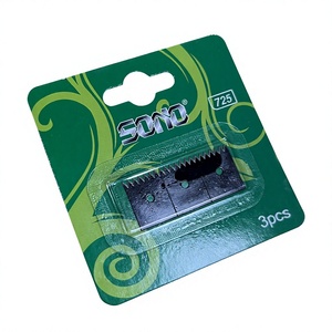 Juego de Cuchillas Industriales SONO 725 OEM, 3 Piezas, Negras, 16 mm, para Reemplazo de Tapetool - Product Image 1