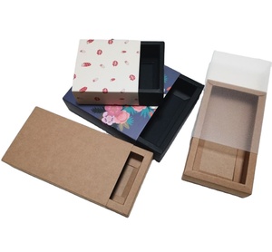 Kraft hộp giấy trượt mở hộp các tông hộp cho bao bì nâu kraft hộp giấy kraft hộp giấy ngăn kéo hộp giấy - Product Image 5