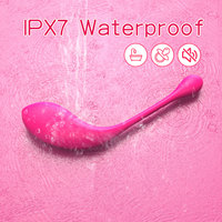 Œuf Vibrant en Silicone, Jouet Sexuel pour Adultes avec Télécommande, Masseur de Point G et Clitoris, Œuf d'Amour pour Femmes, Vibrateur Œuf de Masturbation