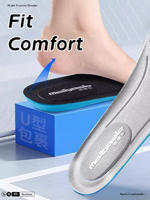 Chaussures de sport légères et confortables Semelles intérieures souples Marche Chaussures de course Inserts Sueur Absorbant les chocs Prévention des odeurs Lits de pieds