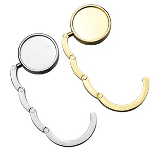 <span class=keywords><strong>Gancho</strong></span> Colgante Portátil de Aleación de Zinc para Bolsos, para Escritorio Escolar/de Oficina, para Niñas - Product Image 5