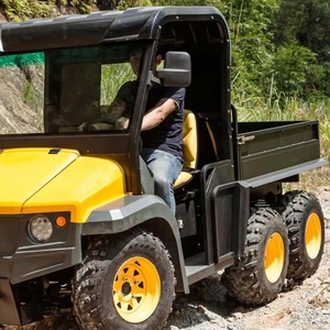 Véhicule utilitaire chinois 3KWx2sets, côte à côte, UTV, 4 roues motrices, tracteur agricole électrique - Product Image 2