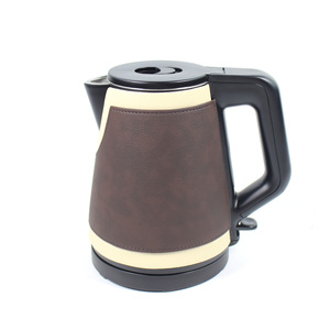 Customizable Cordless <b>Kettle</b> Colorful Leather Accents Household Appliance for Hotels Made of Plastic Leather <b>Kettle</b> - Product Image 2