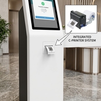 Imprimante thermique de kiosque CASHINO KP-247 Cashino 58 mm pour la gestion des files d'attente et la facturation, interfaces TTL/USB/RS232, en stock