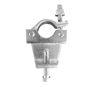 Double coupleur Construction Échafaudage Pince Demi-acier Galvanisé Goutte Forgé Cale Échelle Pièces Pivotant Pressé Fixe