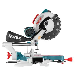 罗尼克斯5303库存305毫米2000W 4300RPM木工单斜面滑动斜切锯