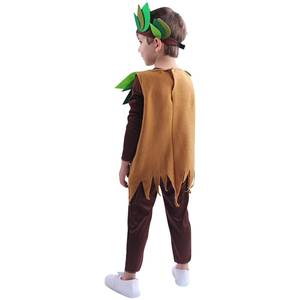 Disfraz de Árbol para Niños, Espíritu del Bosque, para Halloween y Año Nuevo, Traje de Fiesta, Cosplay, Actuación en Escenario, Pantalones de Poliéster Marrón - Product Image 4