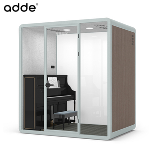 Salle de <span class=keywords><strong>musique</strong></span> moderne Piano d'activité <span class=keywords><strong>Cabine</strong></span> de négociation <span class=keywords><strong>insonorisée</strong></span> <span class=keywords><strong>Cabine</strong></span> de diffusion en direct Station de travail <span class=keywords><strong>insonorisée</strong></span> Pod de bureau - Product Image 6