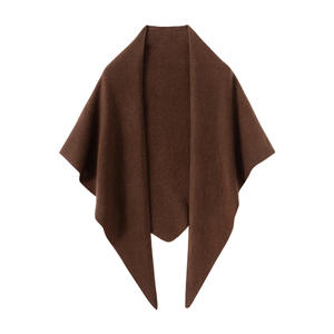 Dames Nieuwe Traditionele Gebreide Herfst En Winter Sjaal Warme Verhoging Driehoek Handdoek <span class=keywords><strong>Cape</strong></span> En Sjaal Mantel - Product Image 3