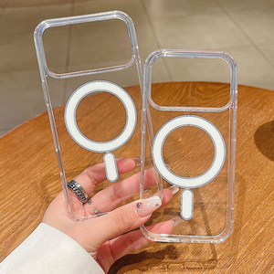 <span class=keywords><strong>2025</strong></span> лучший чехол для <span class=keywords><strong>iPhone</strong></span> 17 pro max, акриловый чехол, беспроводное зарядное устройство, Магнитный чехол для <span class=keywords><strong>iPhone</strong></span> 17 pro max - Product Image 1