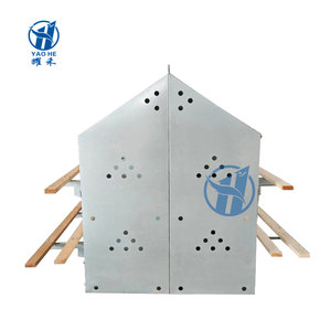Nouvelles poules pondeuses YAOHE YH-N1, 24 nids, élevage <span class=keywords><strong>de</strong></span> poulets, 12 boîtes à nids, tôle galvanisée 0,4/0,5 mm d'épaisseur, collecte manuelle des œufs - Product Image 6