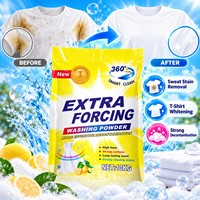Lessive en poudre haute performance pour l'élimination des taches de sueur sur le col et les aisselles des t-shirts – Vente en gros