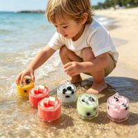 Mini jouet souple en TPR en forme de tasse de thé au lait Boba, jouet anti-stress réaliste en forme de thé aux bulles glacé, jouet de décompression