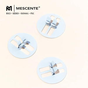 Mèches de bougie personnalisées Mescente OEM avec clip métallique pour la fabrication de bougies - Product Image 2