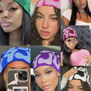 Custom <b>Winter</b> Hot Selling Y2k Mea Culpa Beanie Custom Logo Acrylic Knit Jacquard Beanie <b>Hat</b> Wholesale - Product Image 6