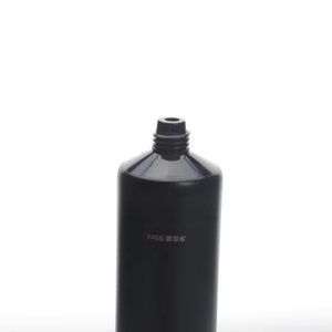 Tubo cosmético vacío de plástico negro de 95ml 100ml de alta calidad, personalizado con impresión de logotipo privado OEM ODM, con tapa de rosca para champú y loción. - Product Image 5