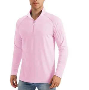 Camiseta de manga larga Rash Guard para hombre, camiseta de natación, camisetas de buceo para surf, camisetas de pesca al aire libre de secado rápido UPF 50 +