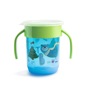 Gobelet personnalisé 250ml PP <span class=keywords><strong>360</strong></span> Silicone sans BPA prise facile pour la nouvelle formation à la boisson pour les tout-petits et les bébés expédition en 7 jours - Product Image 3