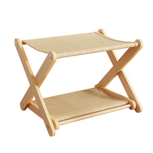 Extra Großer Faltbarer Katzen-Kratzbaum Verschleißfest Nicht-Haarende Sisal Ohne Montage Liegestuhl Katzenbaum Kratzmöbel - Product Image 5